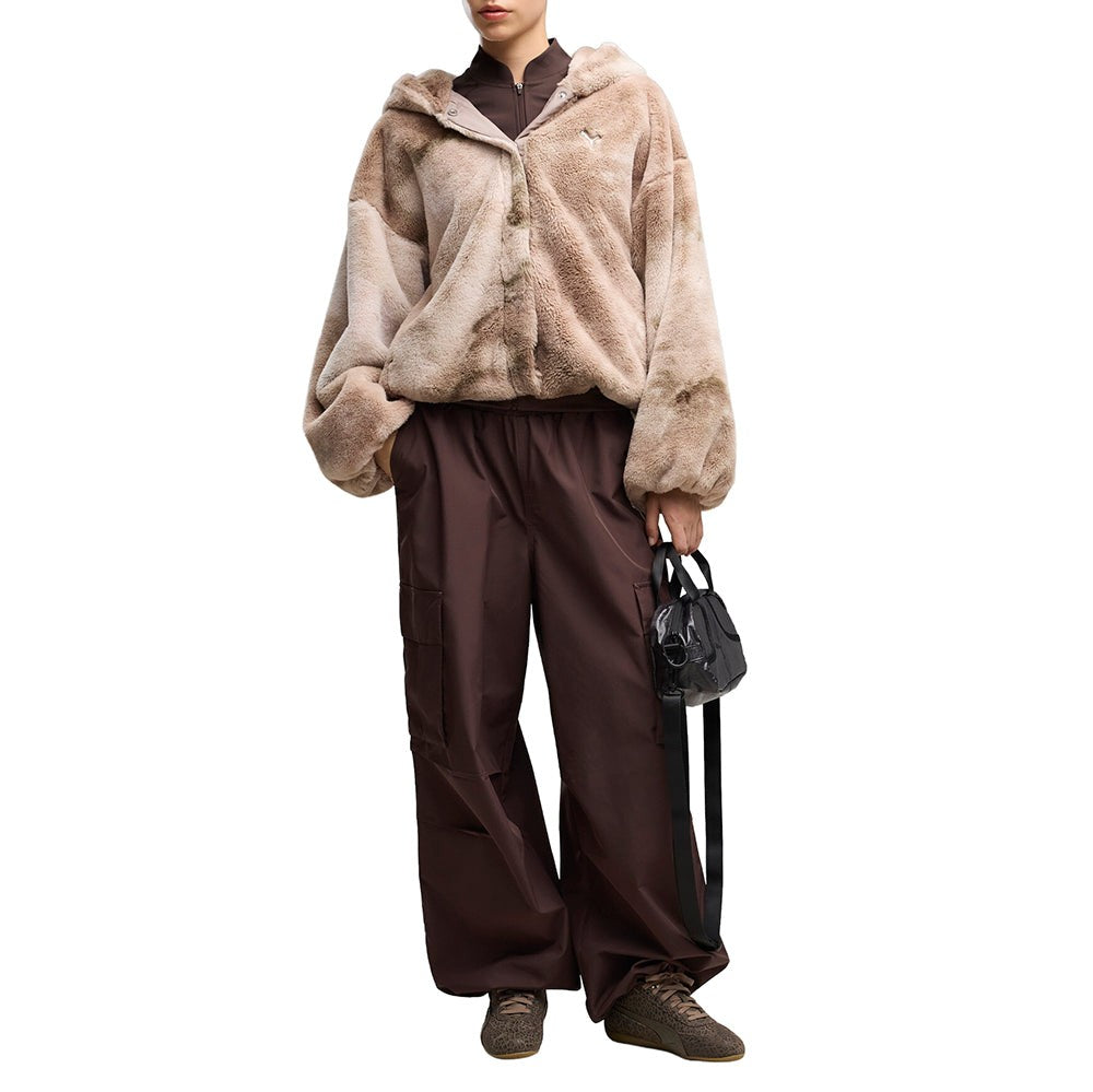 Street Glam Oversized Fleece Jacket