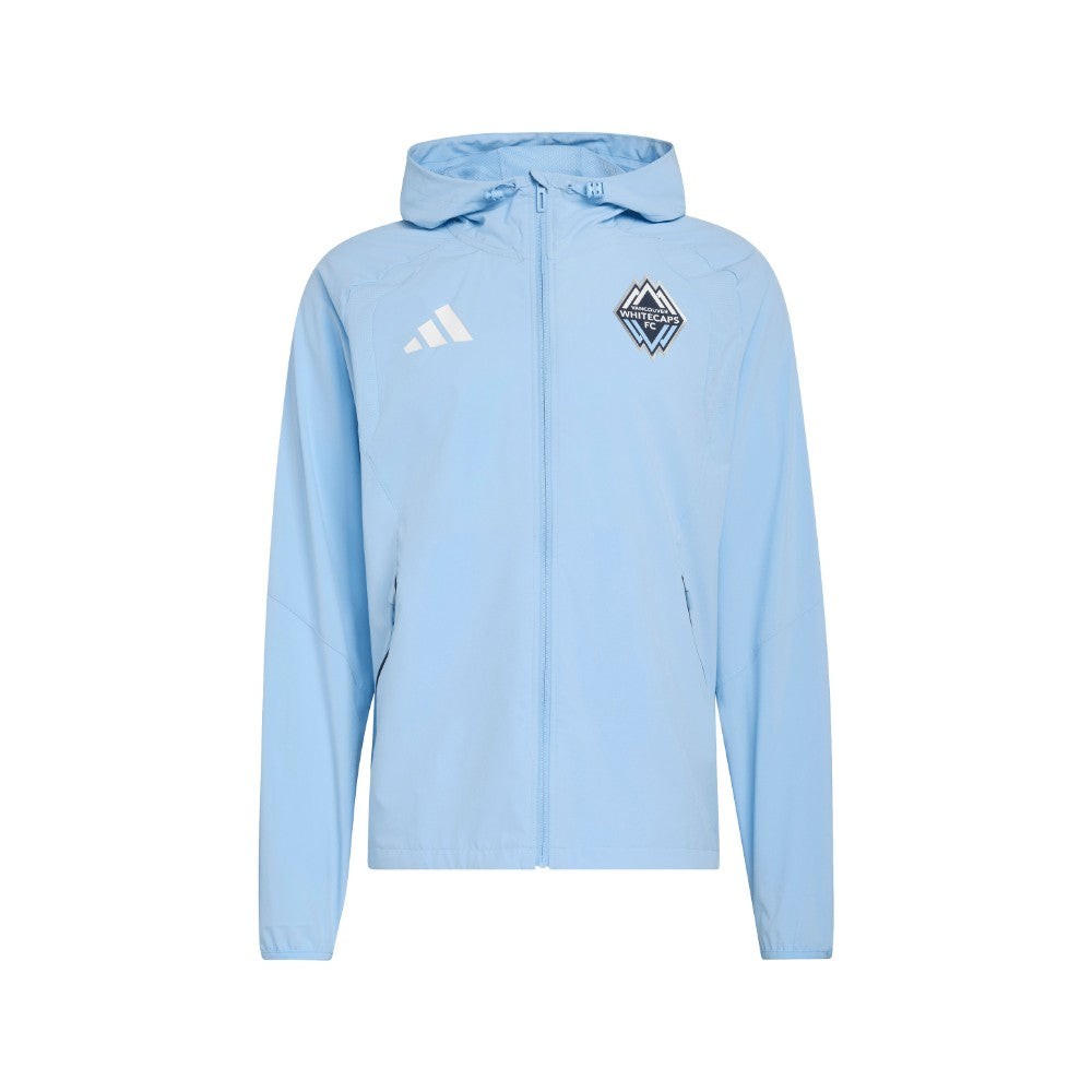 Vancouver Whitecaps Tiro Travel Full Zip Windbreaker