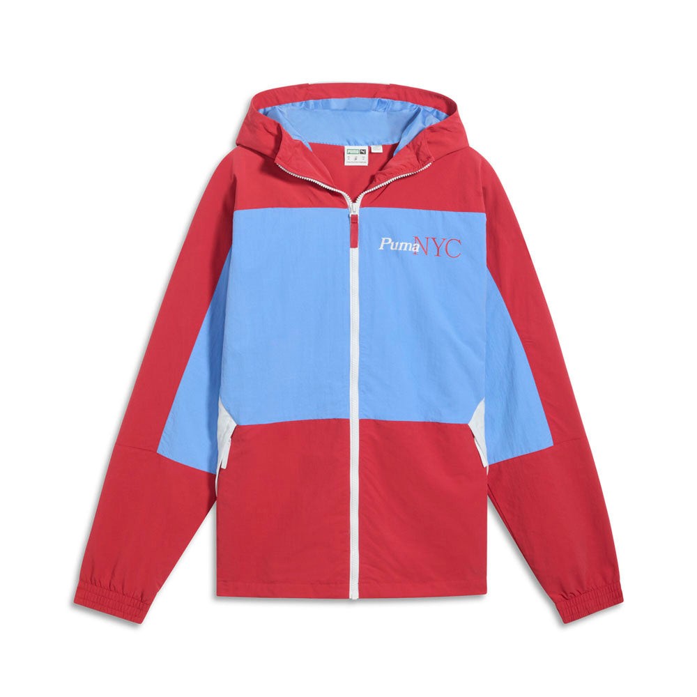 NYC Running Laps Full Zip Windbreaker