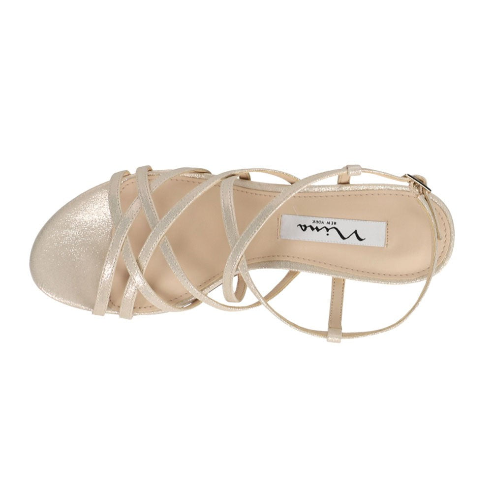 Neptune Wedding Metallic Sandals