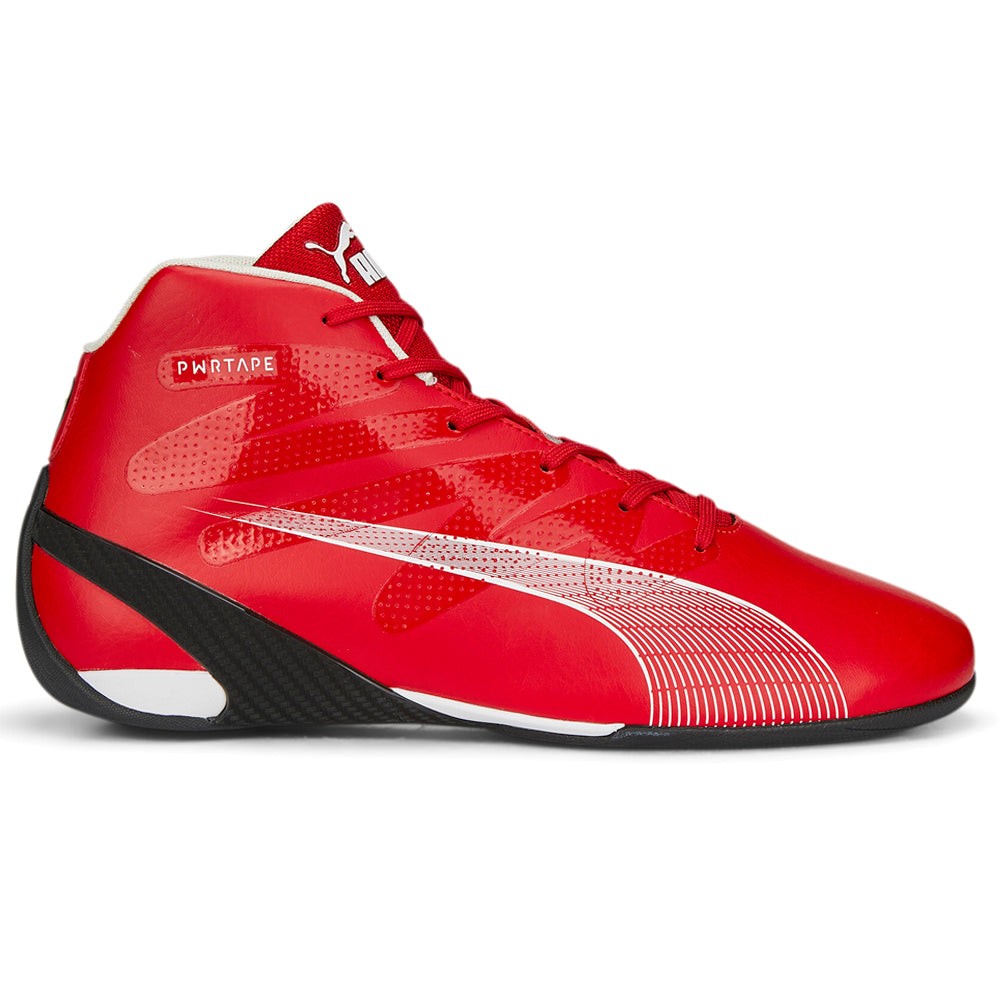 Scuderia Ferrari X Carbon Cat Mid Lace Up Sneakers