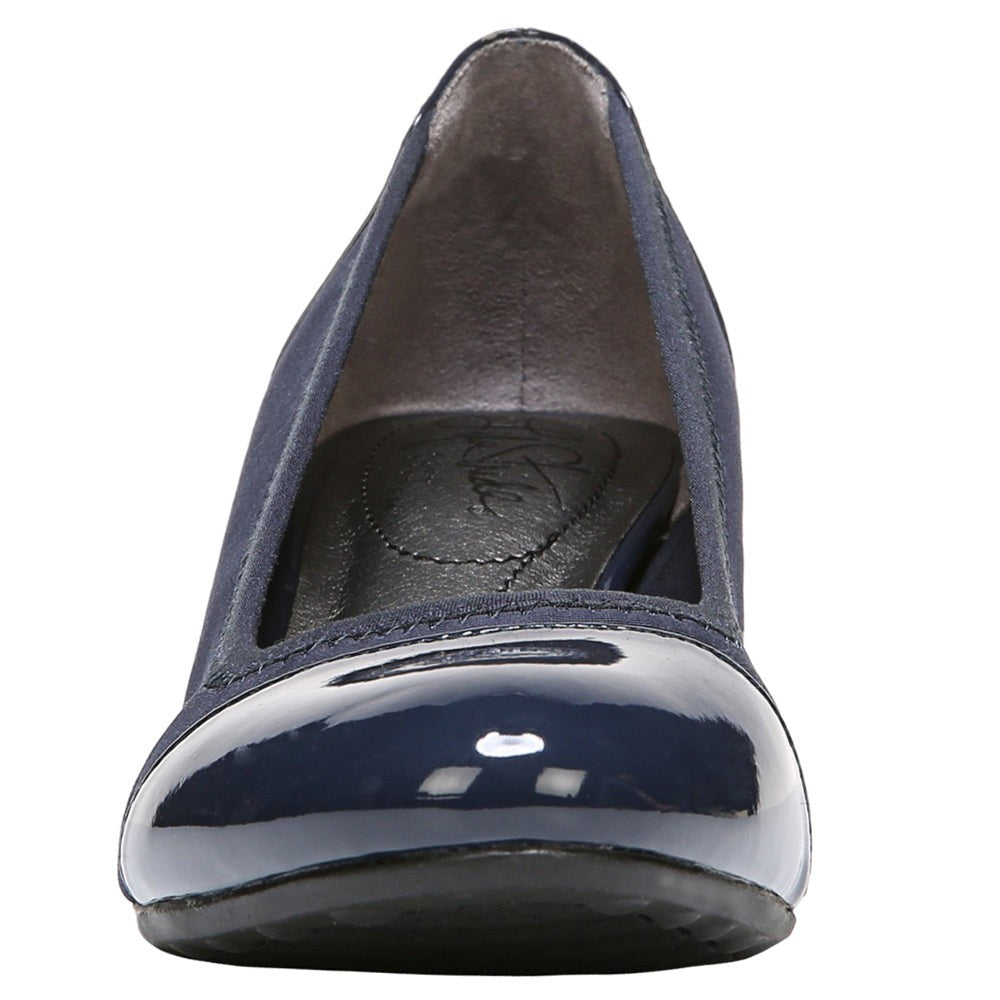 Juliana Round Toe Wedge Pumps