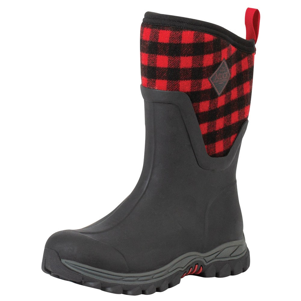 Arctic Sport II Mid Plaid Round Toe Pull On Boots