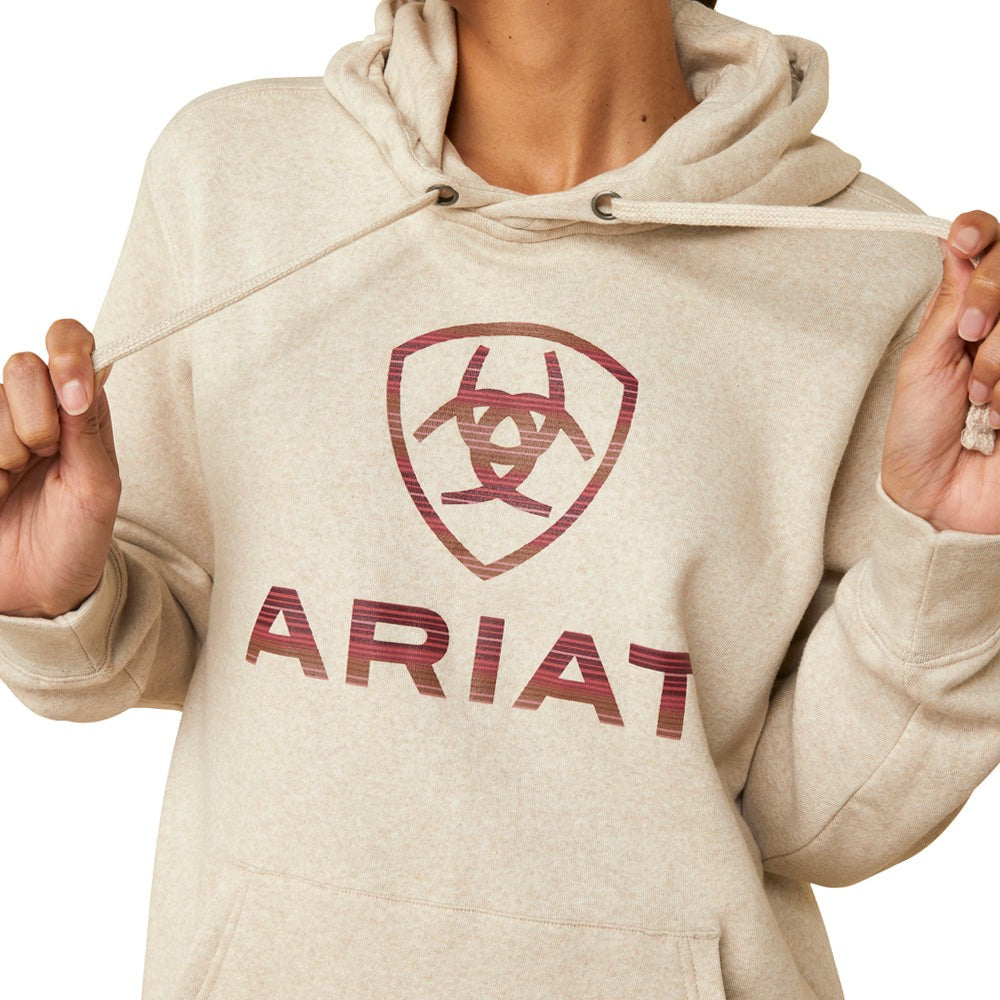 R.E.A.L. Ombre Shield Logo Pullover Hoodie