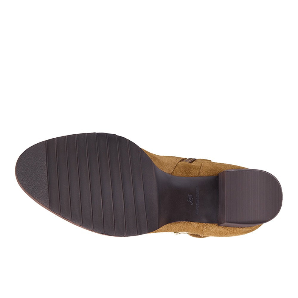 Izzie Buckle Round Toe Zippered Boots