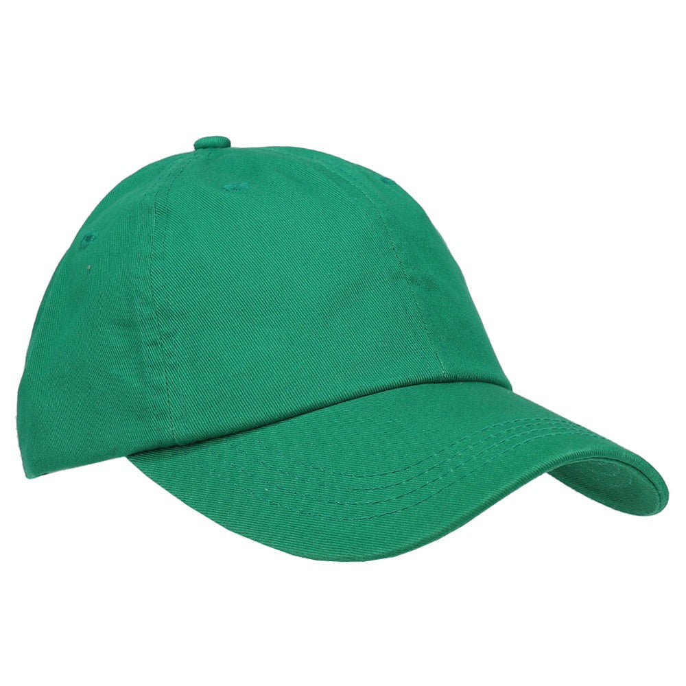 Solid Washed Twill Cap