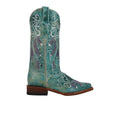 Dreamer Embroidered Narrow Square Toe Pull On Cowboy Boots