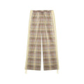 T7 Relaxed Tartan Woven Pants