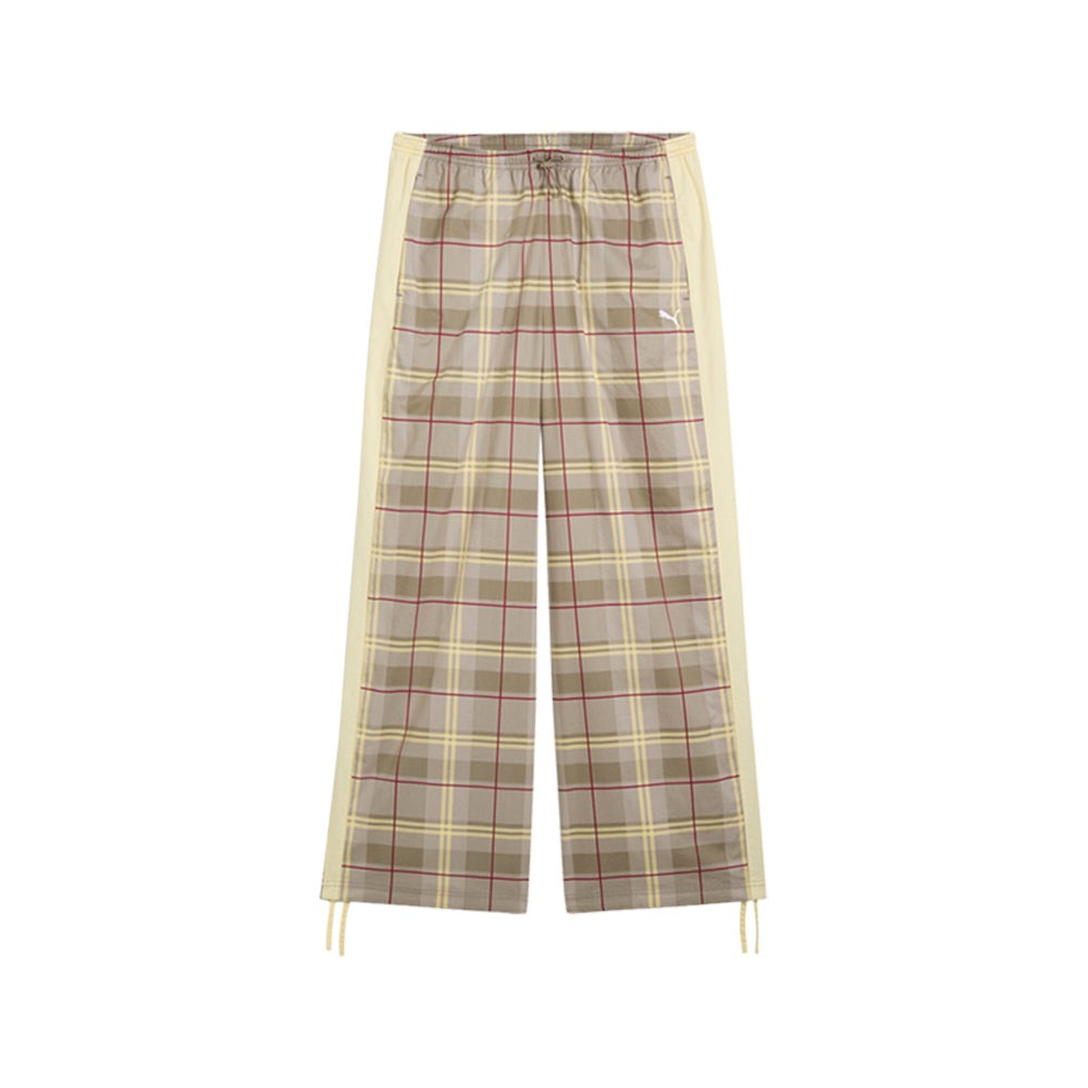 T7 Relaxed Tartan Woven Pants