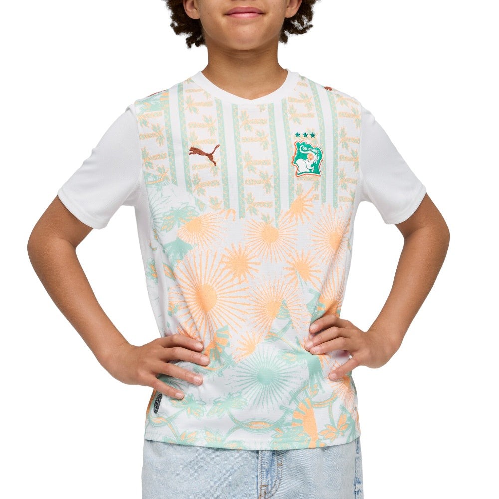 Côte d'Ivoire Away Soccer Jersey (Youth)