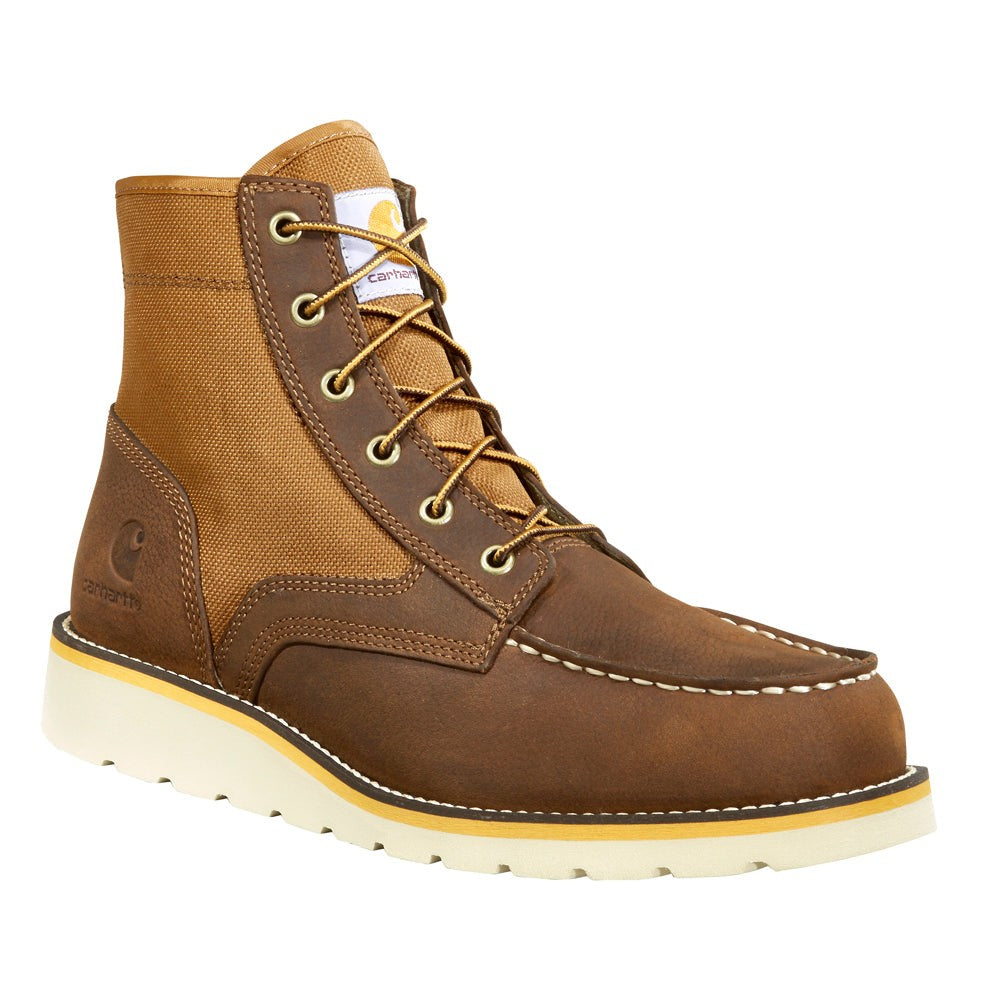 Wedge 6 Inch Soft Toe Work Boots