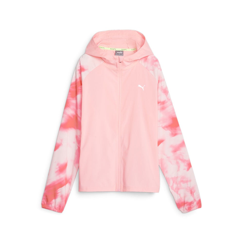 Run Favorite Velocity Printed Woven Full Zip Jacket