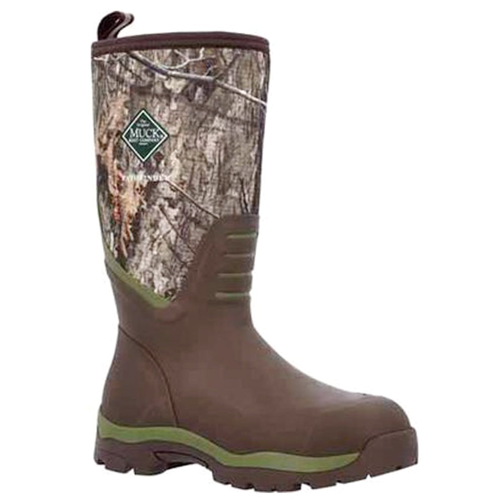 Pathfinder Tall Camouflage Round Toe Pull On Boots
