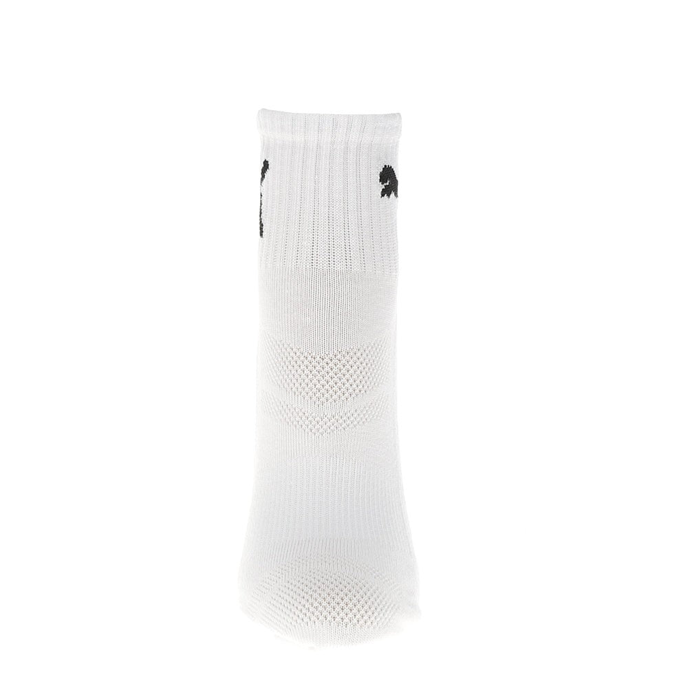 6 Pack 1/2 Terry Quarter Crew Socks