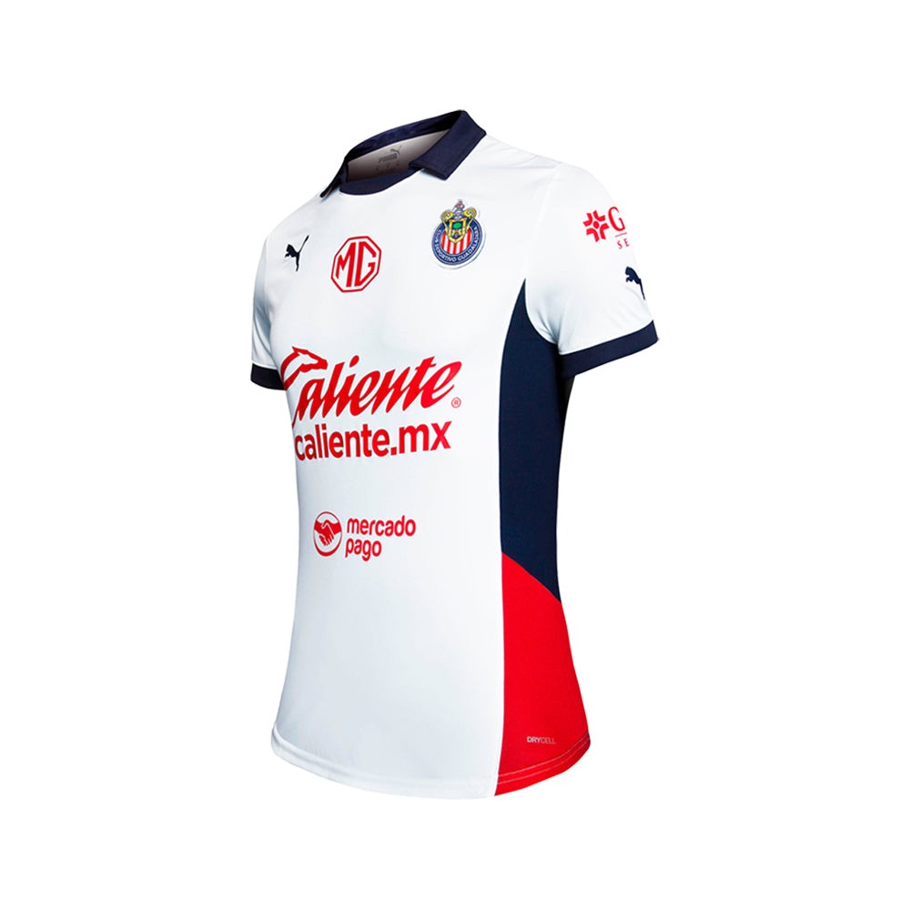 Chivas Replica Away Graphic Collared Short Sleeve Soccer Jersey
