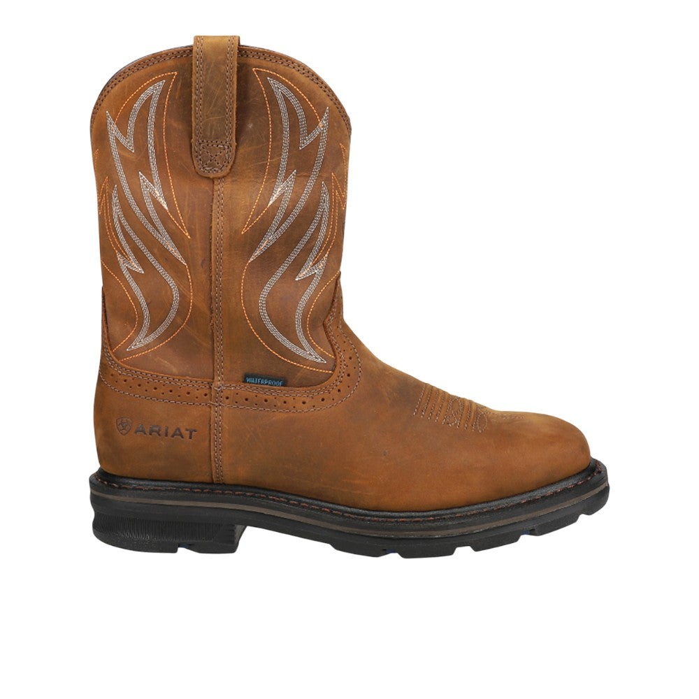 Sierra 10 Inch Waterproof Soft Toe Work Boots