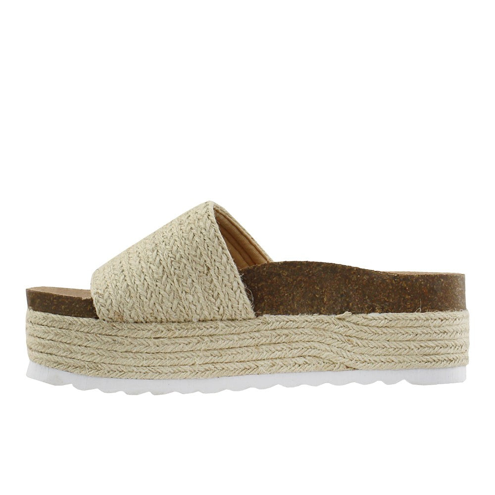 Palm Desert Espadrille Platform Sandals