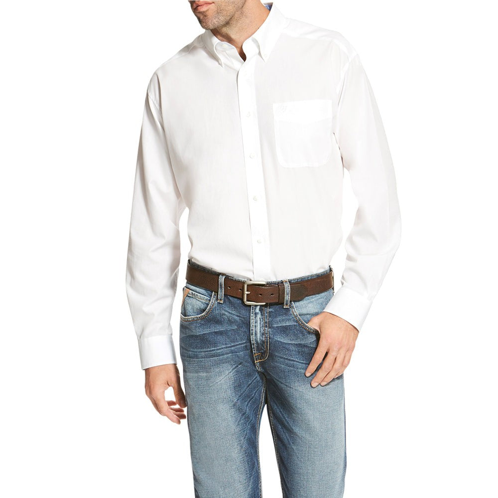 Classic Long Sleeve Button Up Shirt