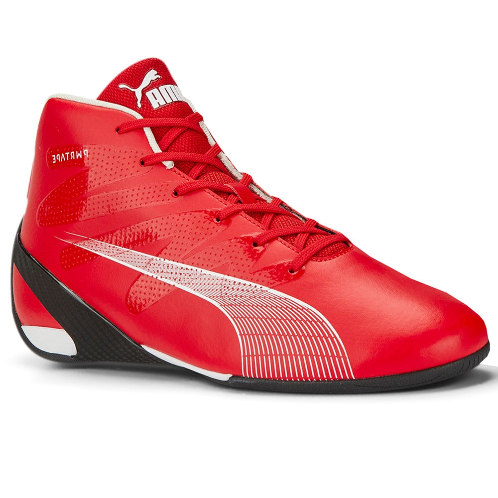 Scuderia Ferrari X Carbon Cat Mid Lace Up Sneakers