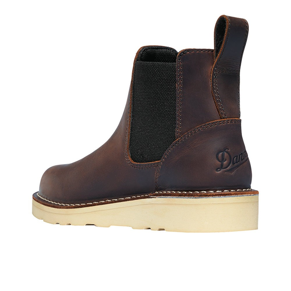 Bull Run 5 Inch Electrical Soft Toe Chelsea Wedge Work Boot