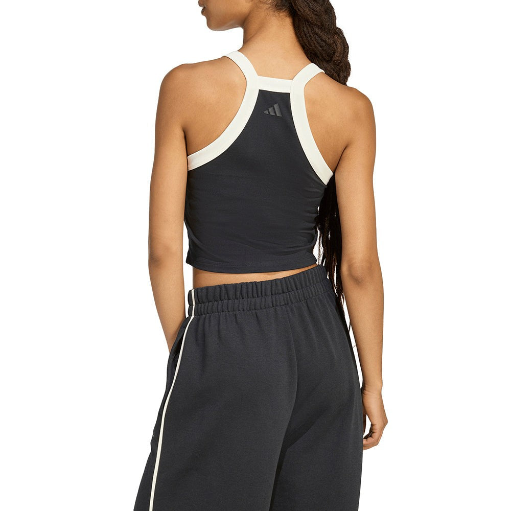 Seasonal Essentials Colorpop Tank with Embroidered Graphic