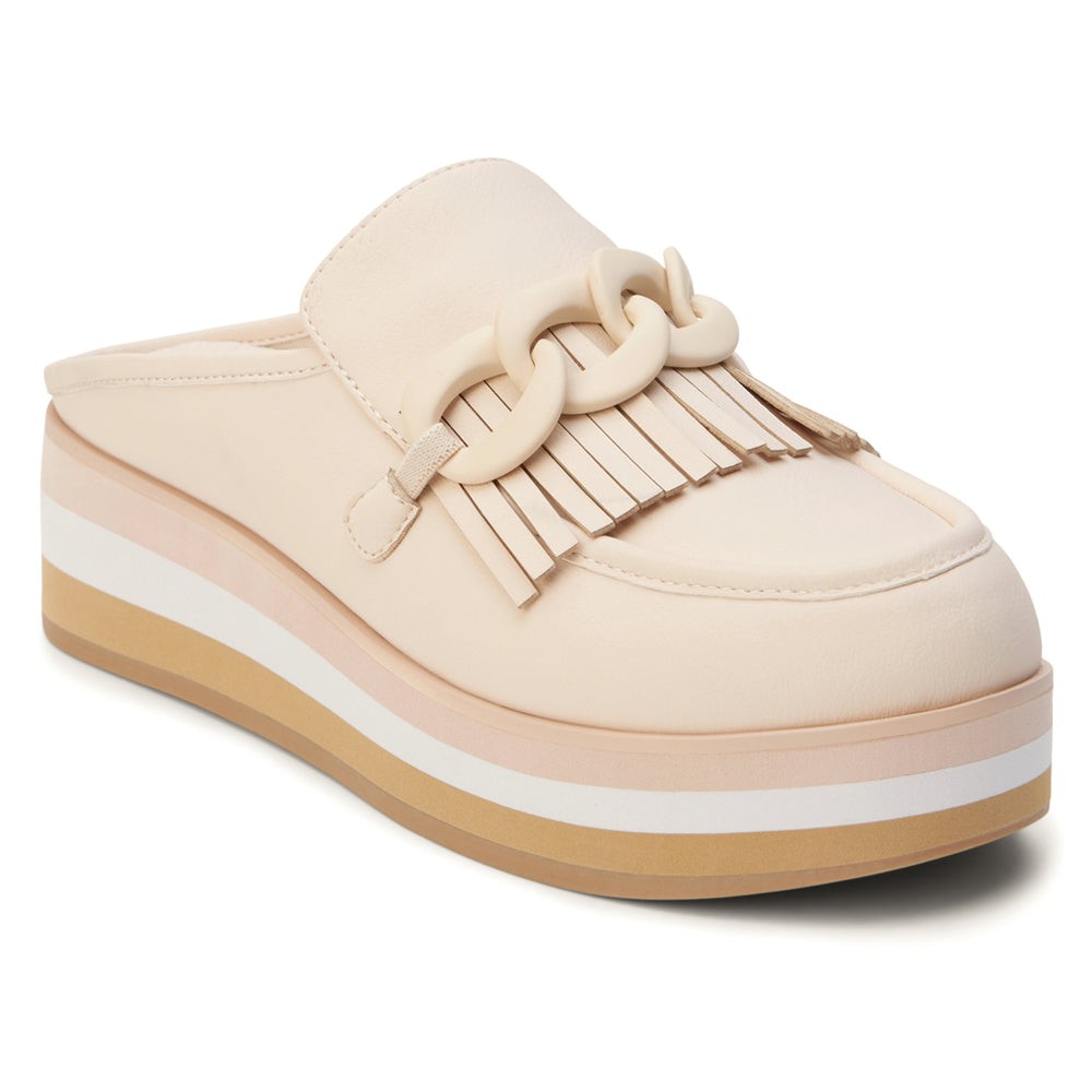 Maren Platform Mule Loafers