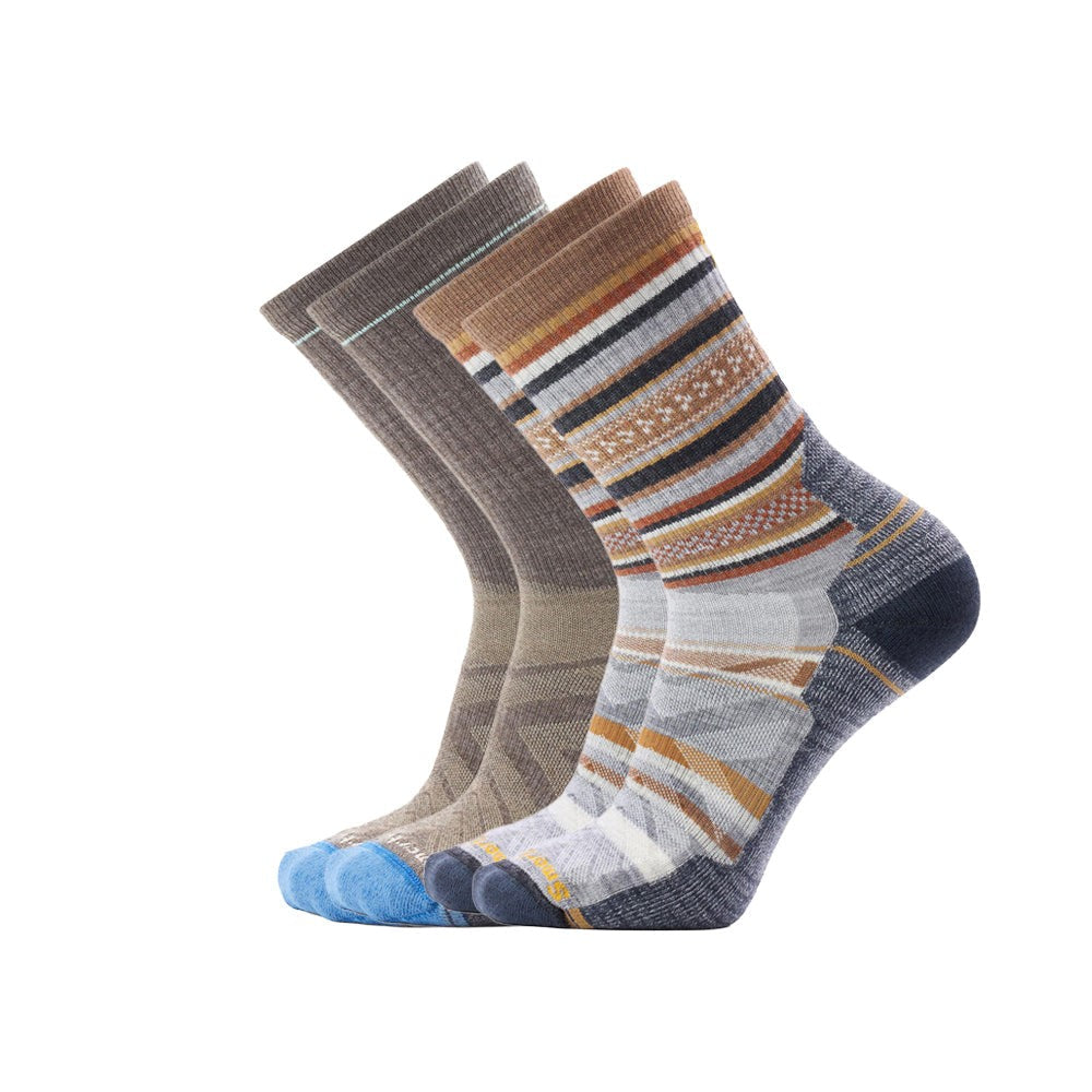 Hike Light Cushion Crew Socks 2pk