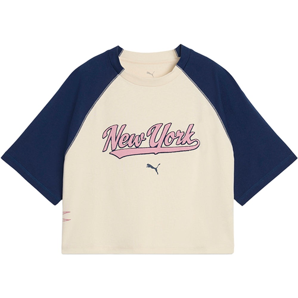 Wardrobe Essentials NYC Mock Crew Neck Short Sleeve Tee