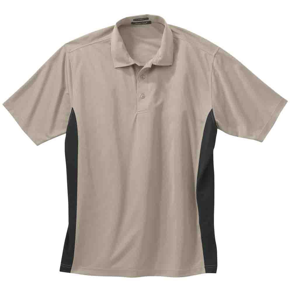 UPF 30+ Contrast Athletic Short Sleeve Polo Shirt