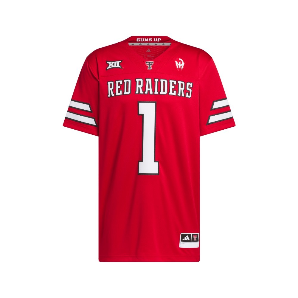 Red Premier Texas Tech Home Jersey