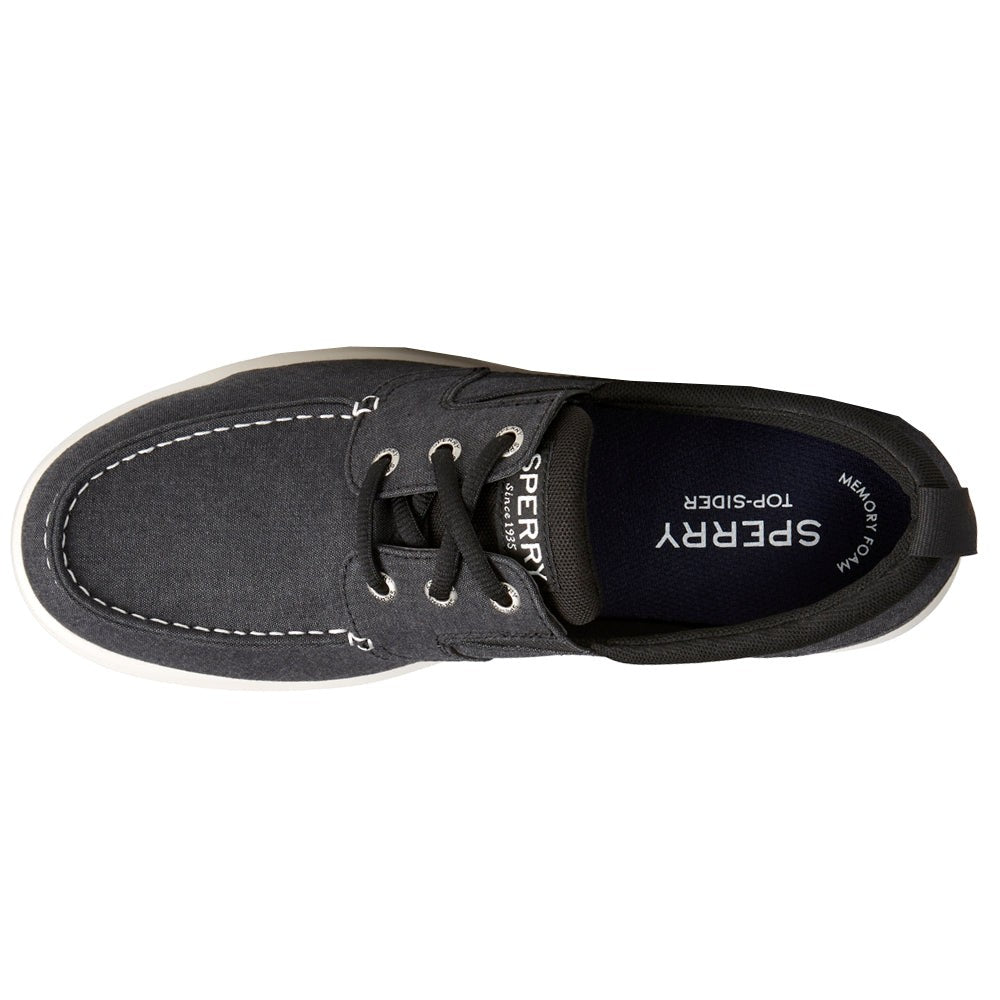 Bowrider Plushstep 3-Eye Chambray Boat Shoes