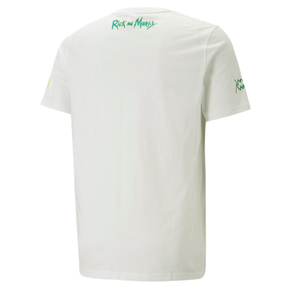 PUMA X RICK AND MORTY Pickle Crew Neck Short Sleeve Tee