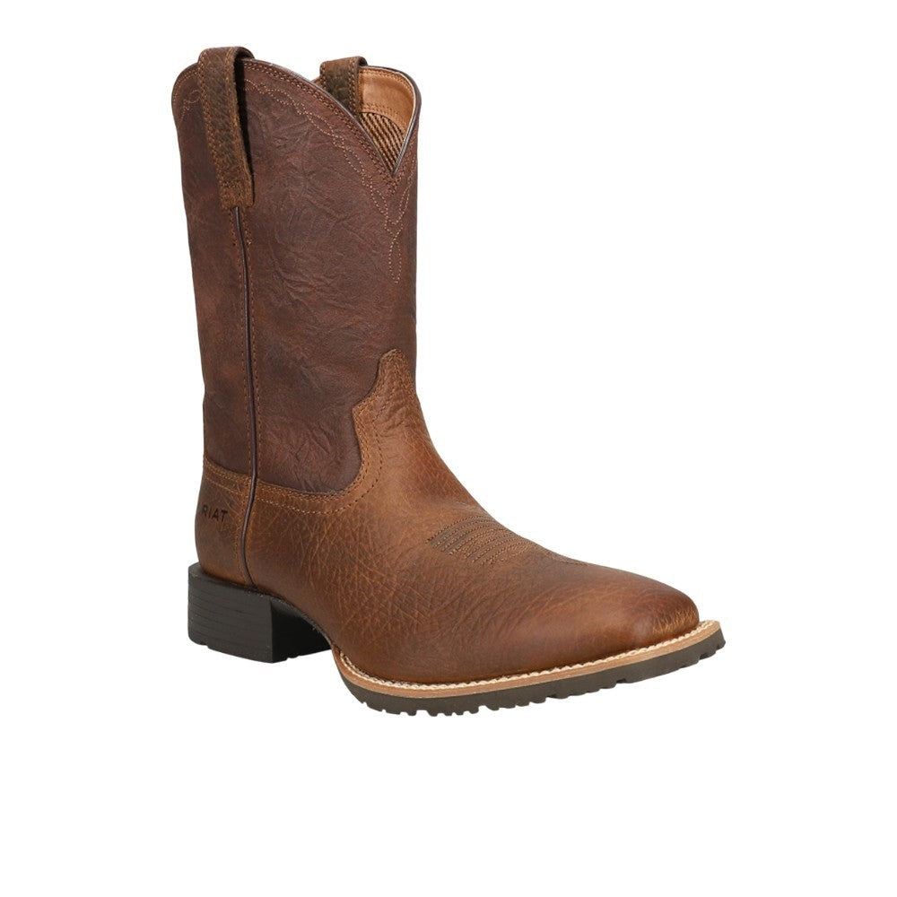 Hybrid Grit Square Toe Cowboy Boots
