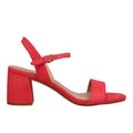Josie Block Heel Ankle Strap Sandals
