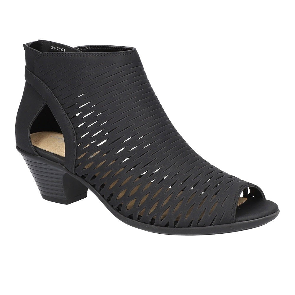 Sunrise Cut-Outs Peep Toe Shootie Pumps