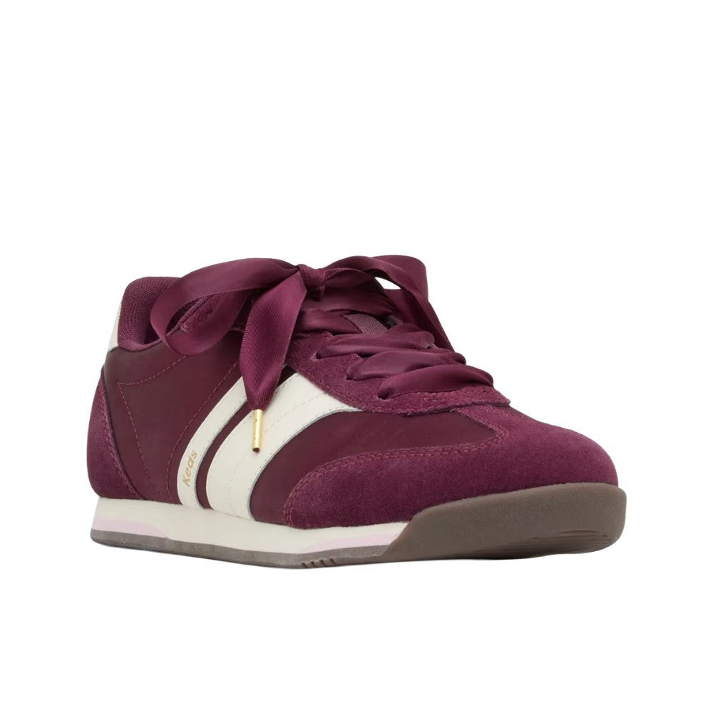 Revival Satin/Suede Lace Up Sneakers