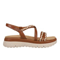 Ivani Braided Wedge Slingback Sandals