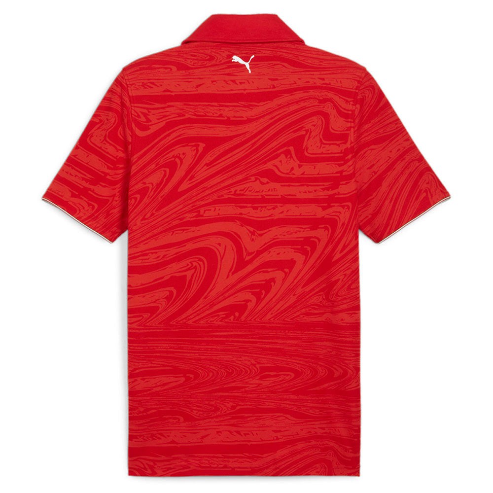 Scuderia Ferrari Race Graphic Short Sleeve Polo Shirt