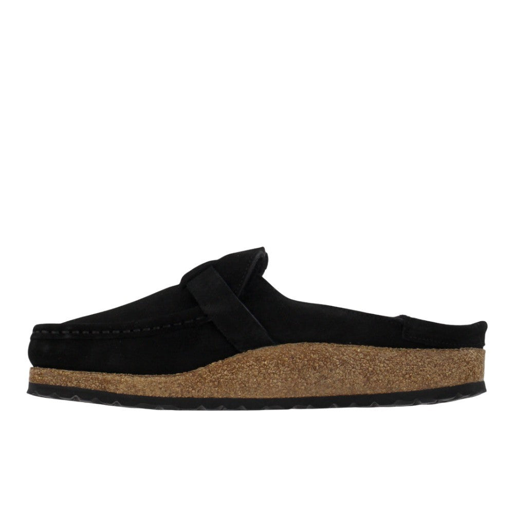 Buckley Shearling Suede Leather Clogs