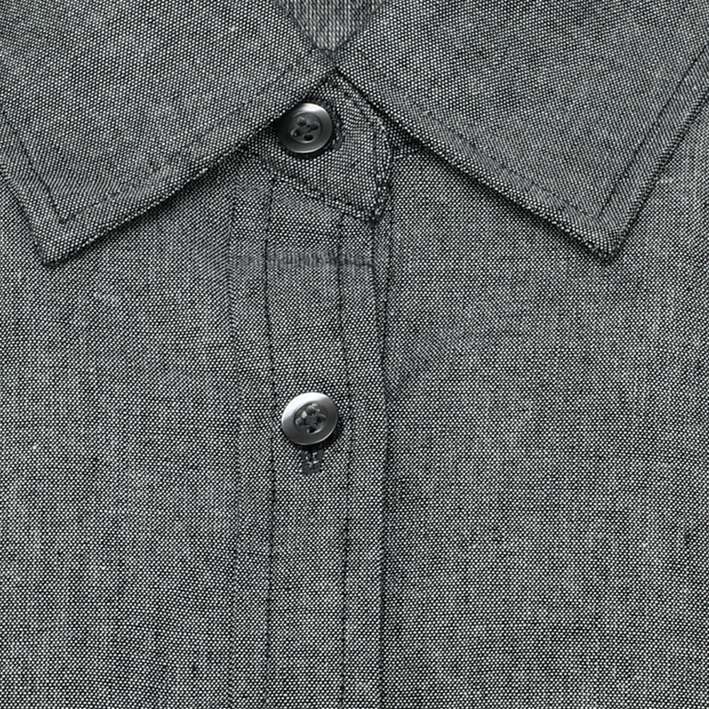 Yarn Dye Short Sleeve Button Up Shirt