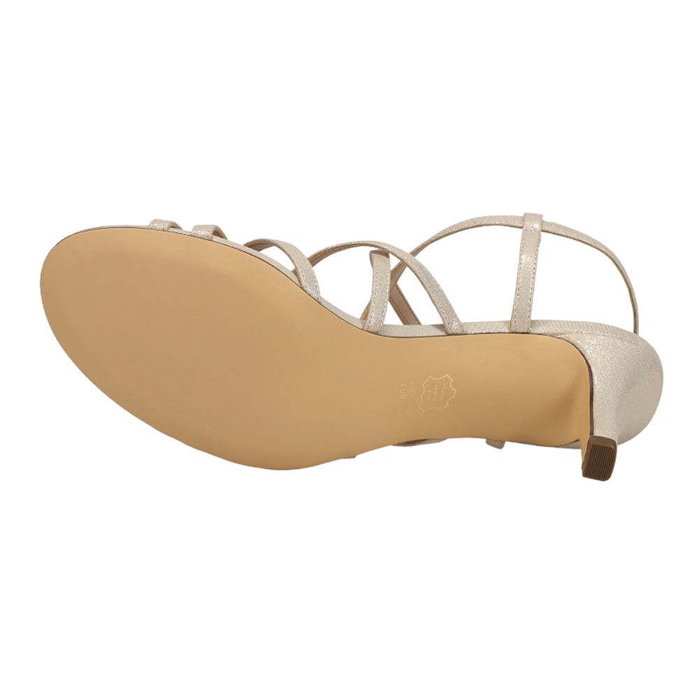 Neptune Wedding Metallic Sandals