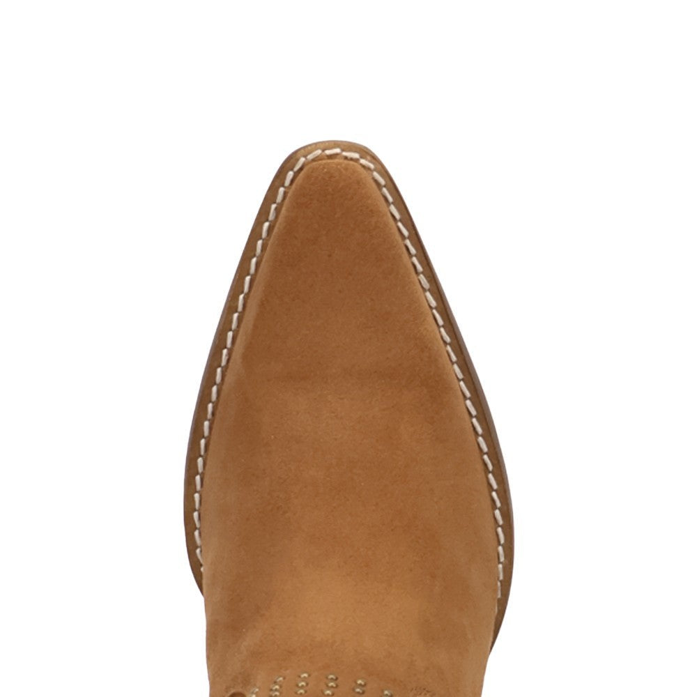 Scrunchy Suede Bootie
