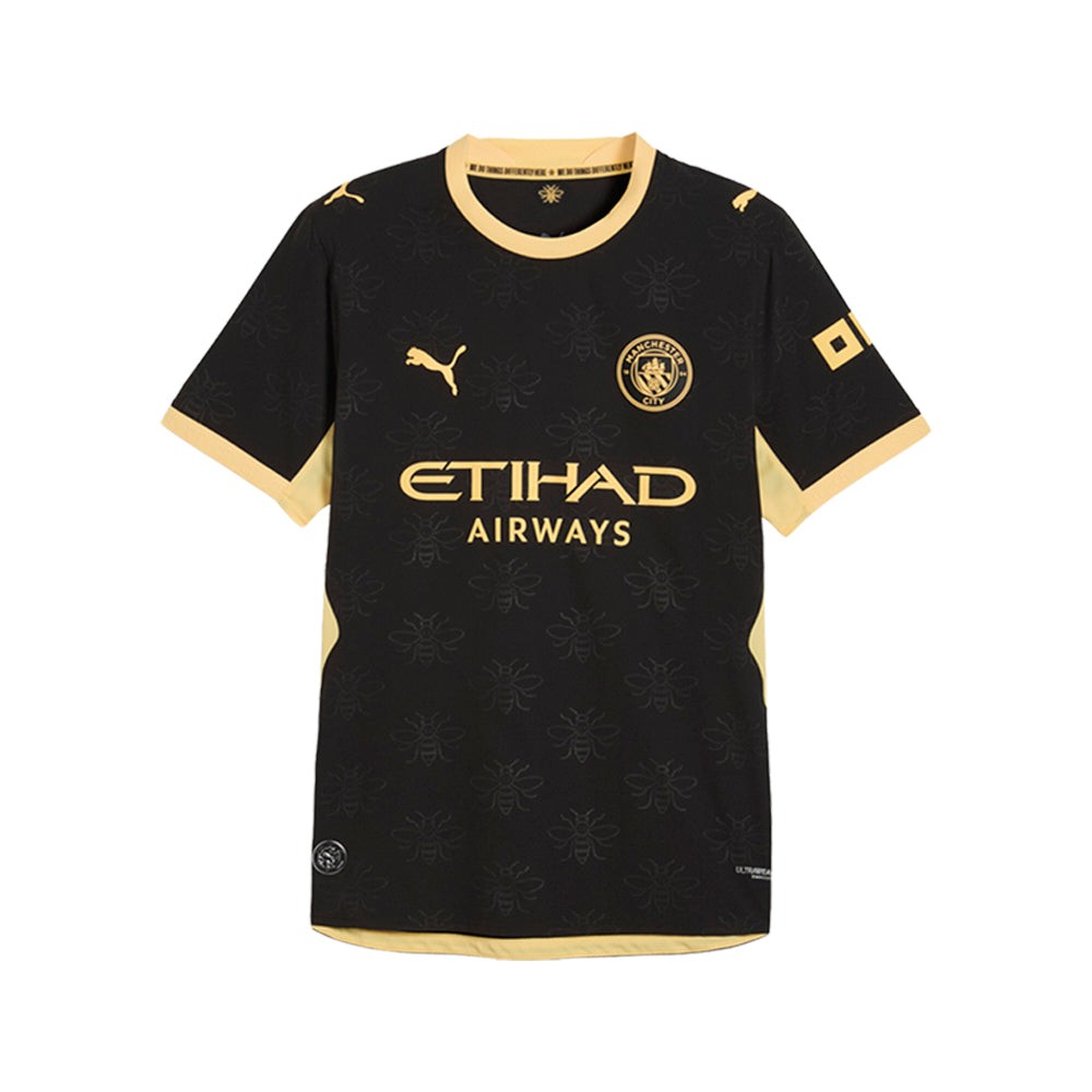 Manchester City Away Authentic Soccer Jersey