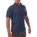 Solid Jersey Short Sleeve Polo Shirt