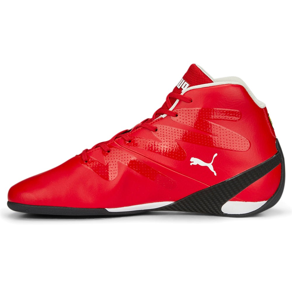 Scuderia Ferrari X Carbon Cat Mid Lace Up Sneakers