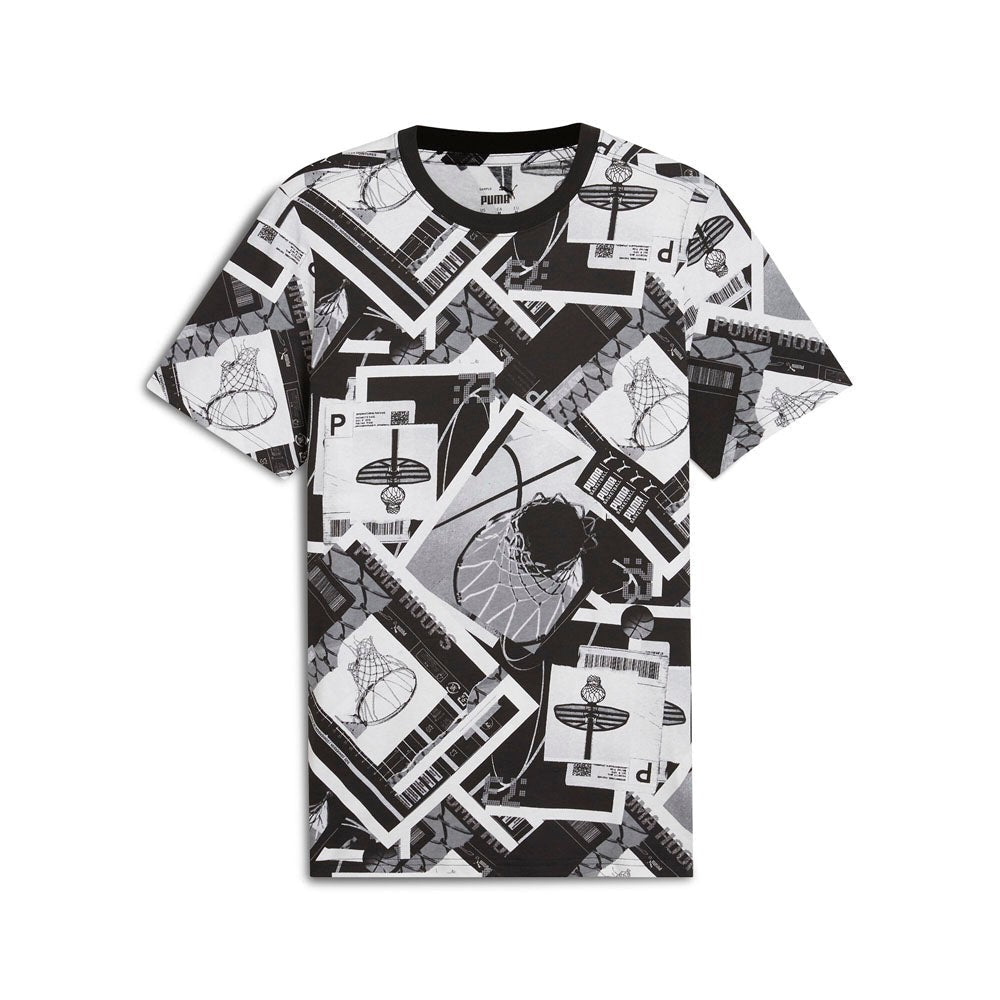 Winning Shot Graphic Crew Neck Short Sleeve Tee