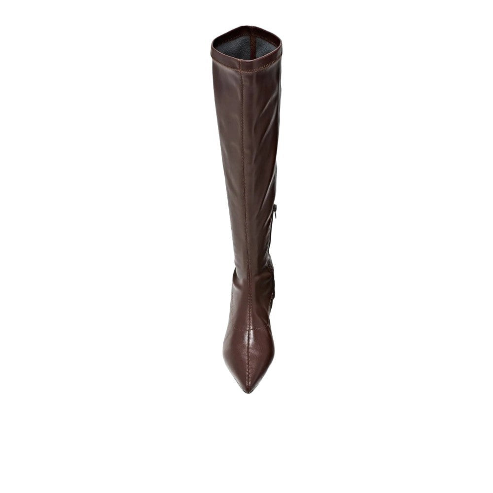 Confident Stretch V Leather Boots