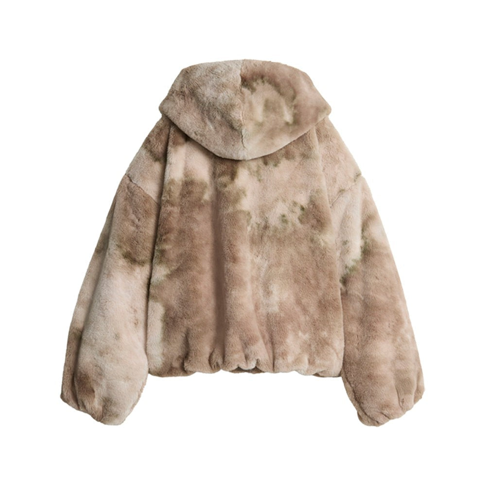 Street Glam Oversized Fleece Jacket