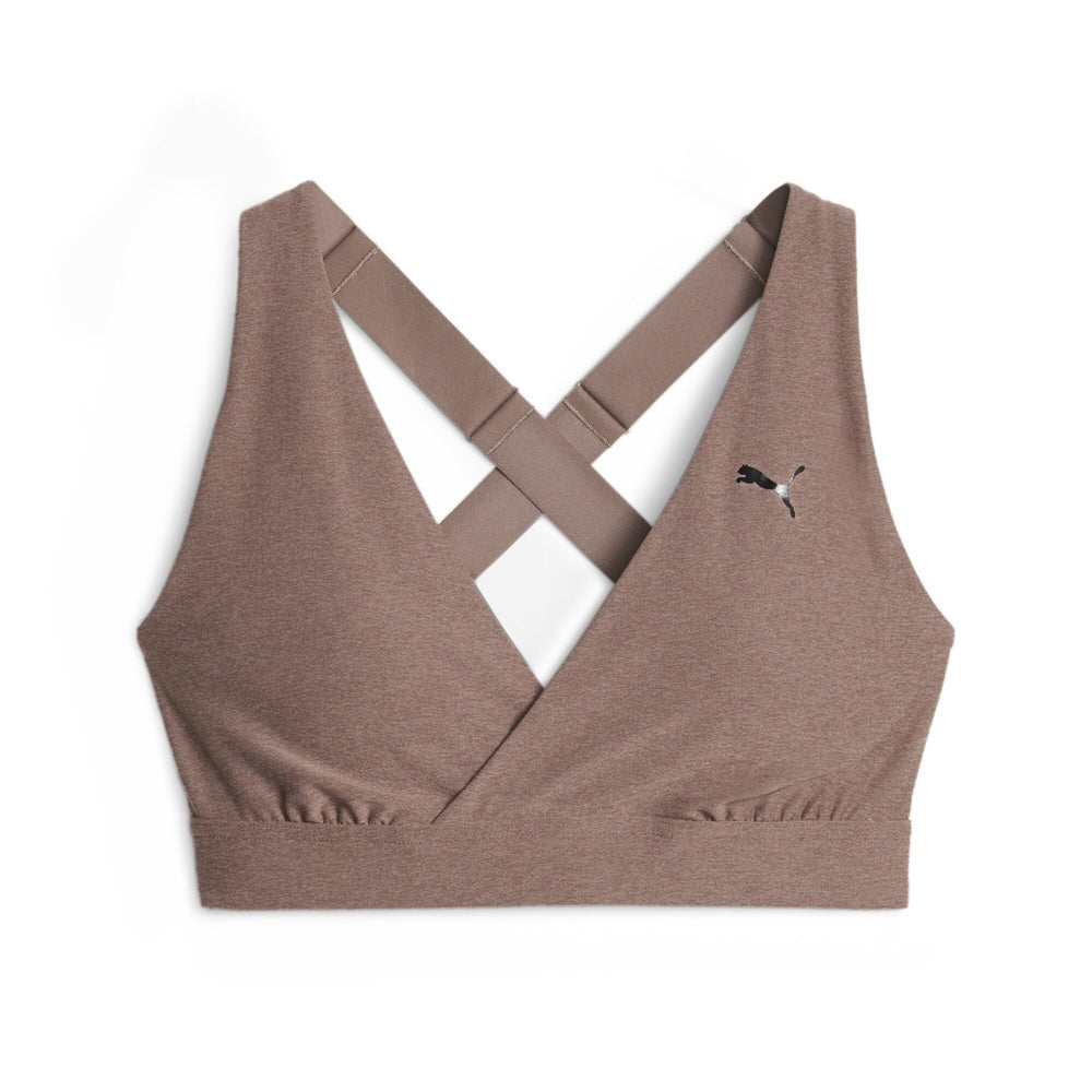 Mid Impact Yogini Cross Over Sports Bra