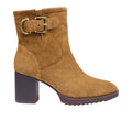 Izzie Buckle Round Toe Zippered Boots